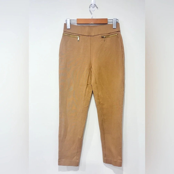 MICHAEL KORS Dark camel skinny pants | X-Small * - Picture 2 of 8